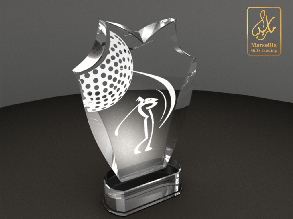Unique crystal awards